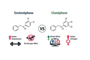 Comparison of Enclomiphene and Clomiphene