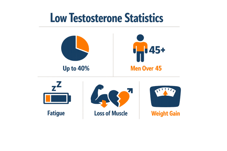 Challenges of low testosterone levels