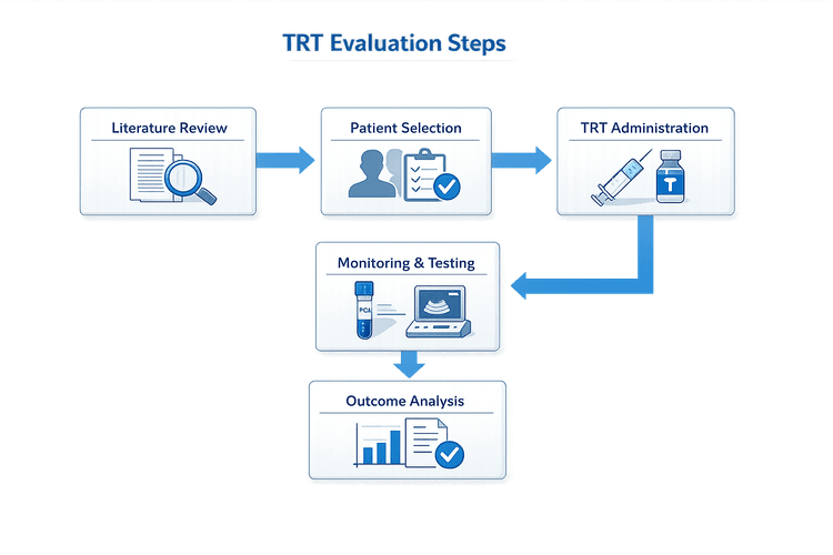 Diagram of TRT evaluation steps