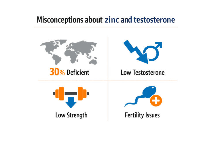 Misconceptions about zinc and testosterone